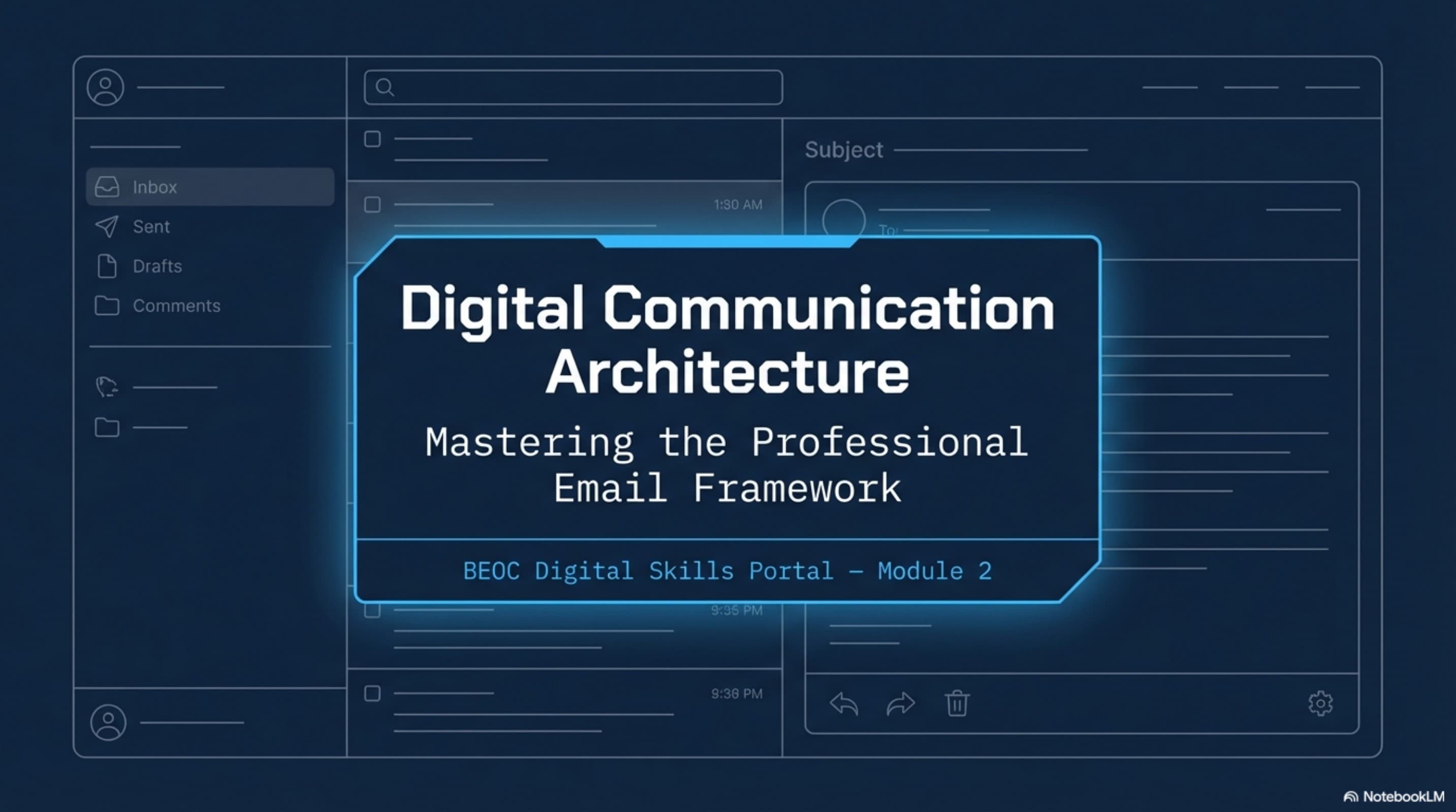 Digital Communication Architecture: Mastering the Professional Email Framework