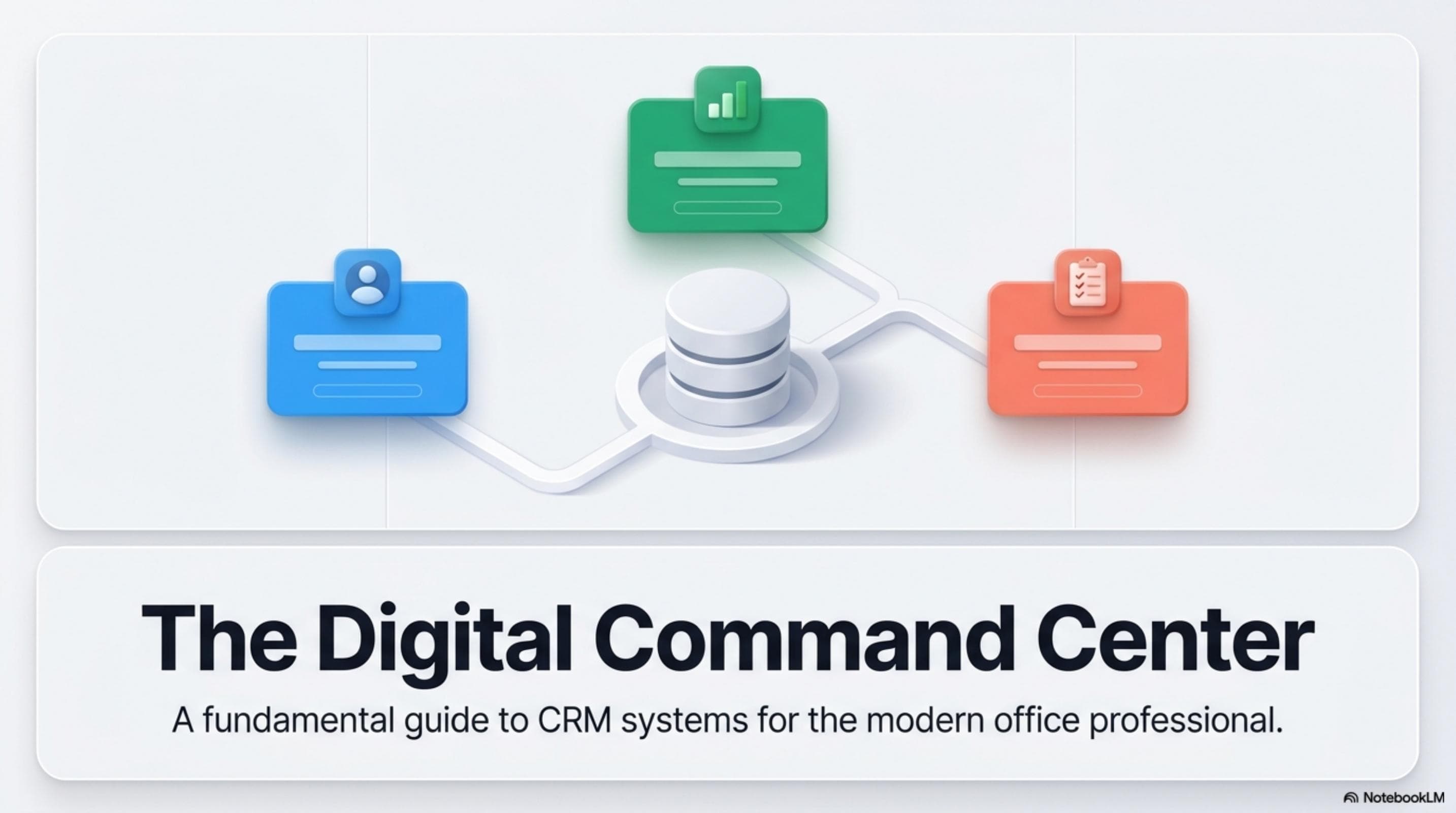 The Digital Command Center — a fundamental guide to CRM systems for the modern office professional