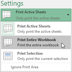 Print entire workbook option