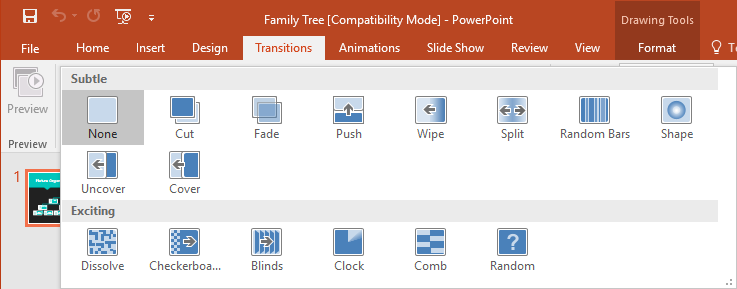 PowerPoint compatibility mode