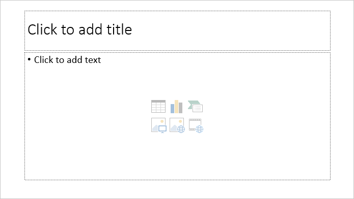 PowerPoint slide with placeholders