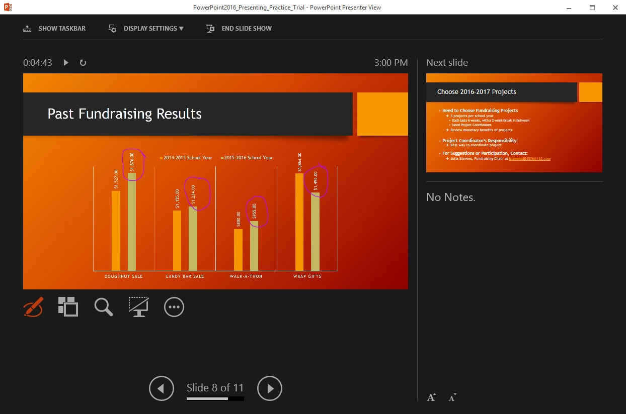 Final presentation example