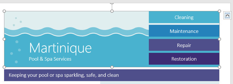 Object flipped horizontally