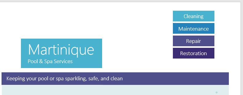 Objects evenly distributed