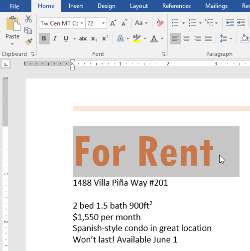 Selecting text before changing case