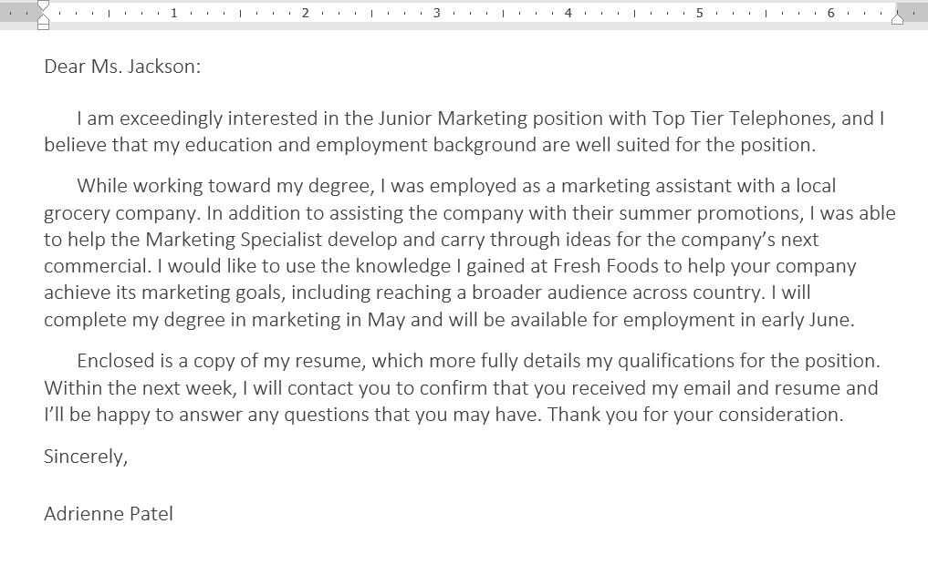 Line spacing applied result