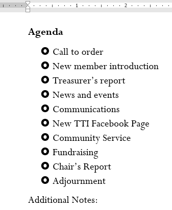 Custom bullet result