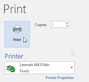 More print settings
