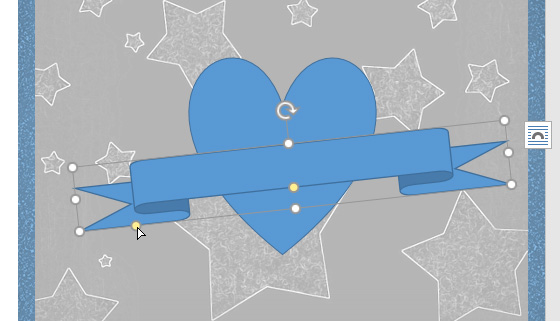 Yellow adjustment handle